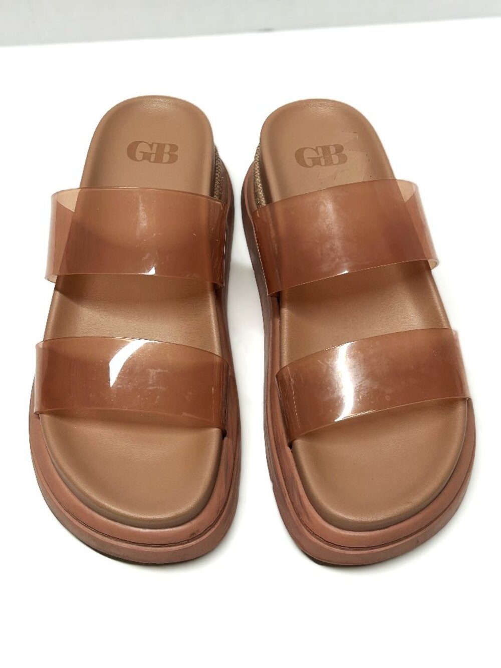 Gianni Bini summer slides size 9 pink